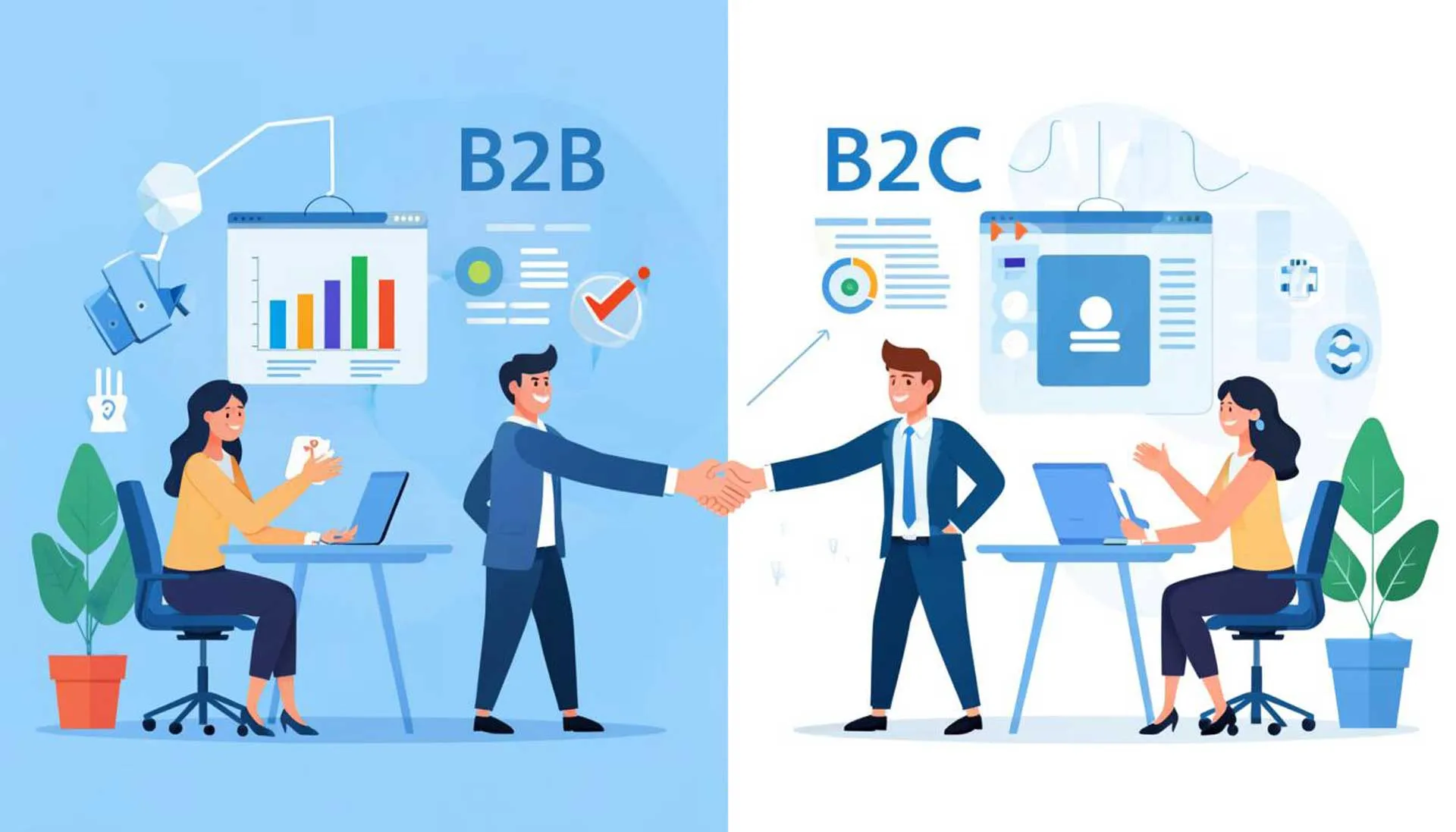 Особенности лидогенерации в B2B и B2C Сравнение лидогенерации в B2B и B2C: бизнес-взаимодействия и потребительские покупки
